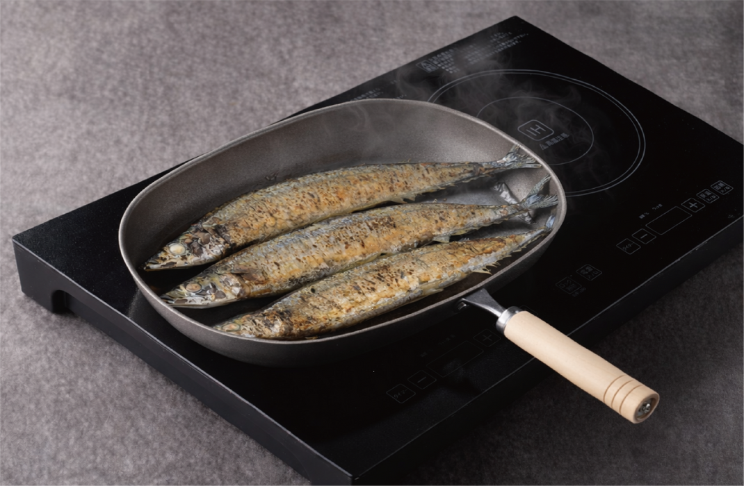 真・匠味　鉄オーバルフライパン