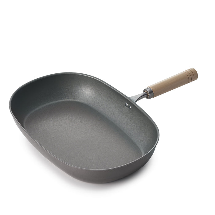 真・匠味　鉄オーバルフライパン